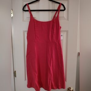 Old Navy, Tall Medium, Pink Linen Mini Dress